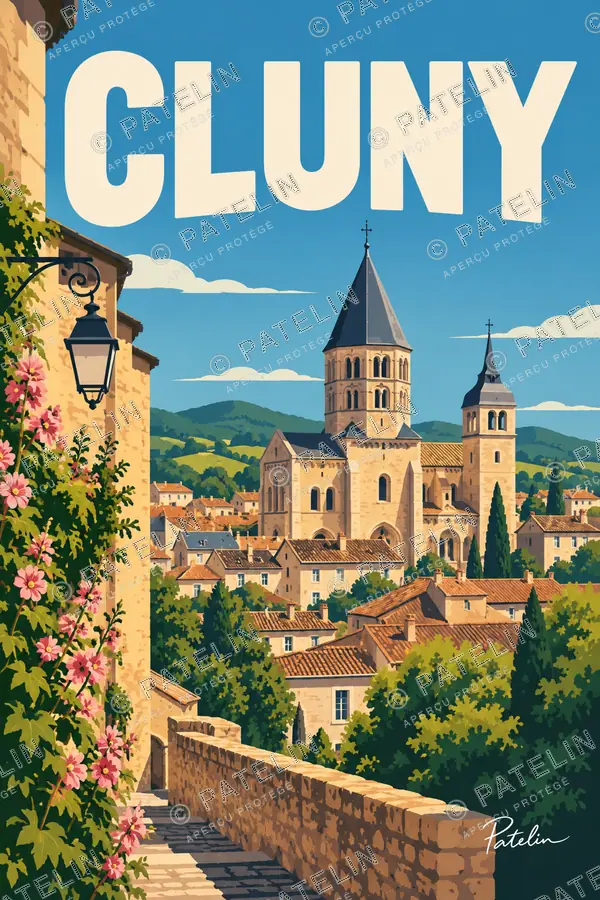 Cluny — Cluny, illustration Pop