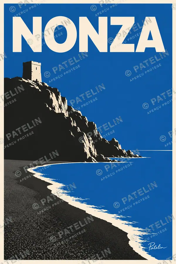 Illustration Nonza — Nonza, style Minimal