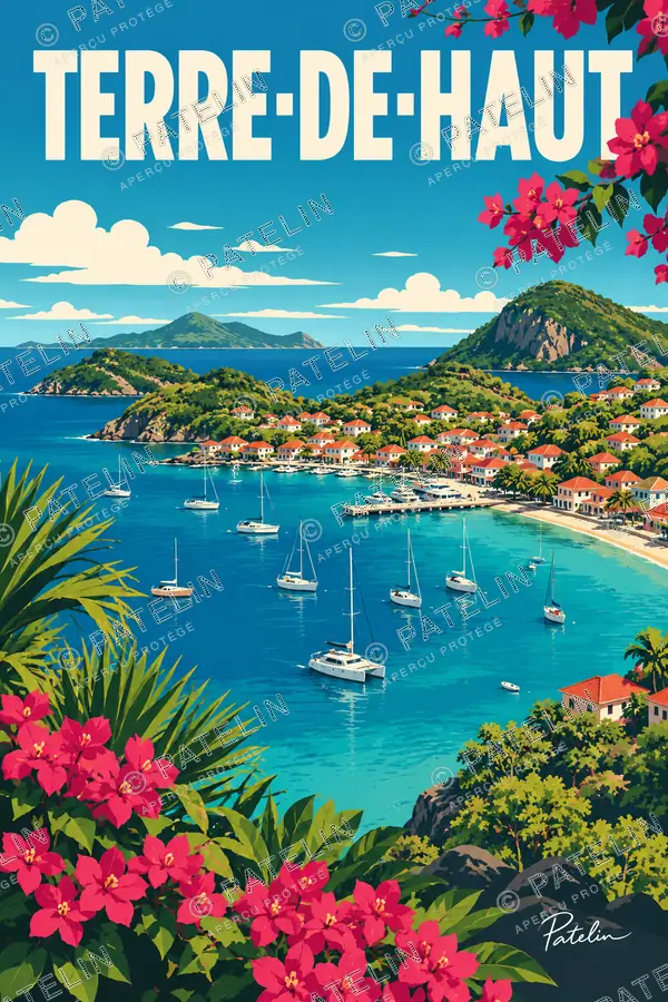 Terre-de-Haut — Terre-de-Haut, illustration Pop