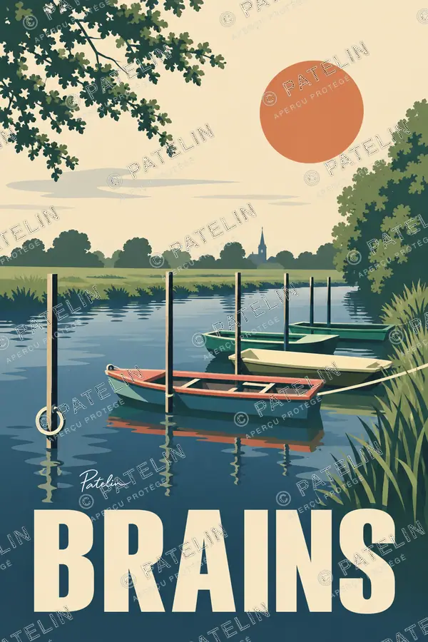 Illustration Brains — Brains — vue 1, style Minimal