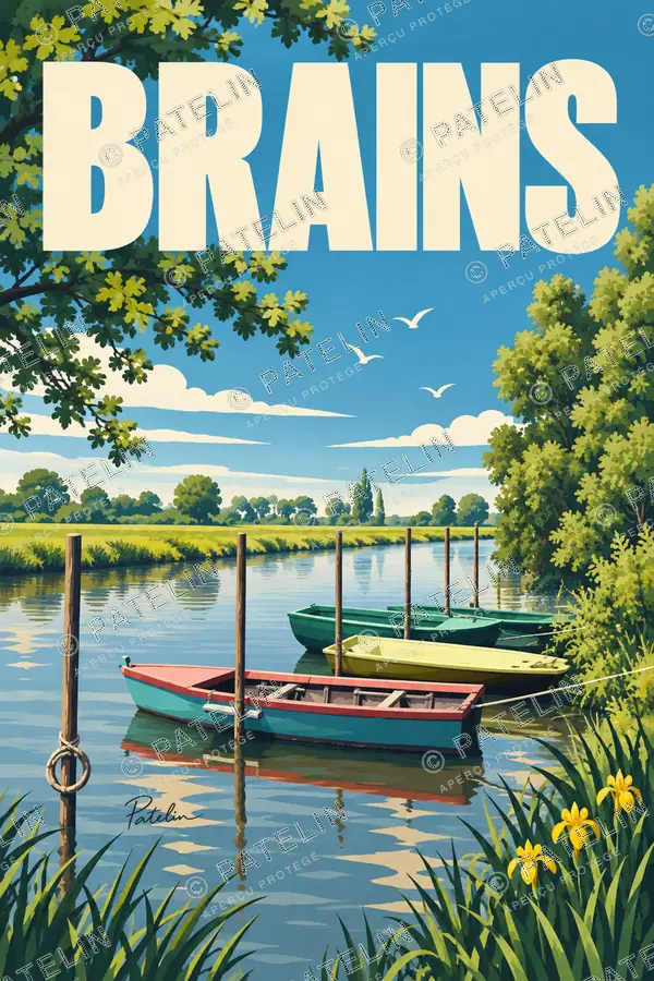 Illustration Brains — Brains — vue 1, style Pop