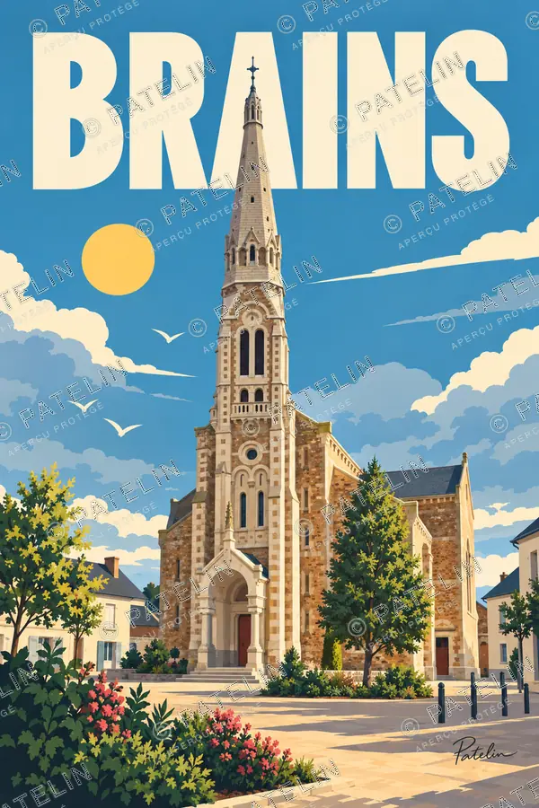 Illustration Brains — Brains — vue 2, style Pop